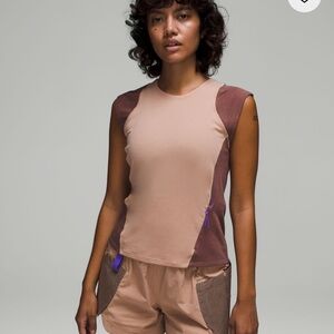 Lululemon cap sleeve hiking tank